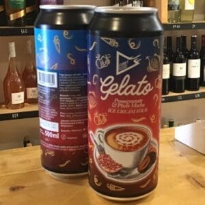 Funky Fluid - Gelato Pomegranate and Plum ice cream sour